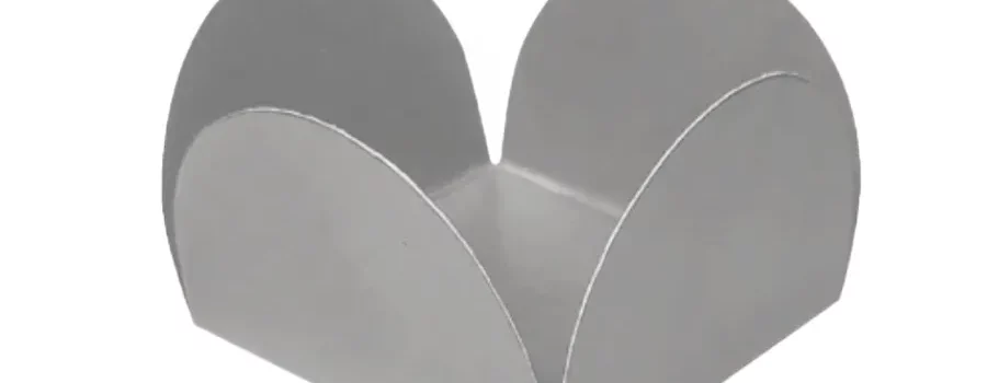 FORMINHA 4 PONTAS PRATA 50 UNIDADES 3.5CM