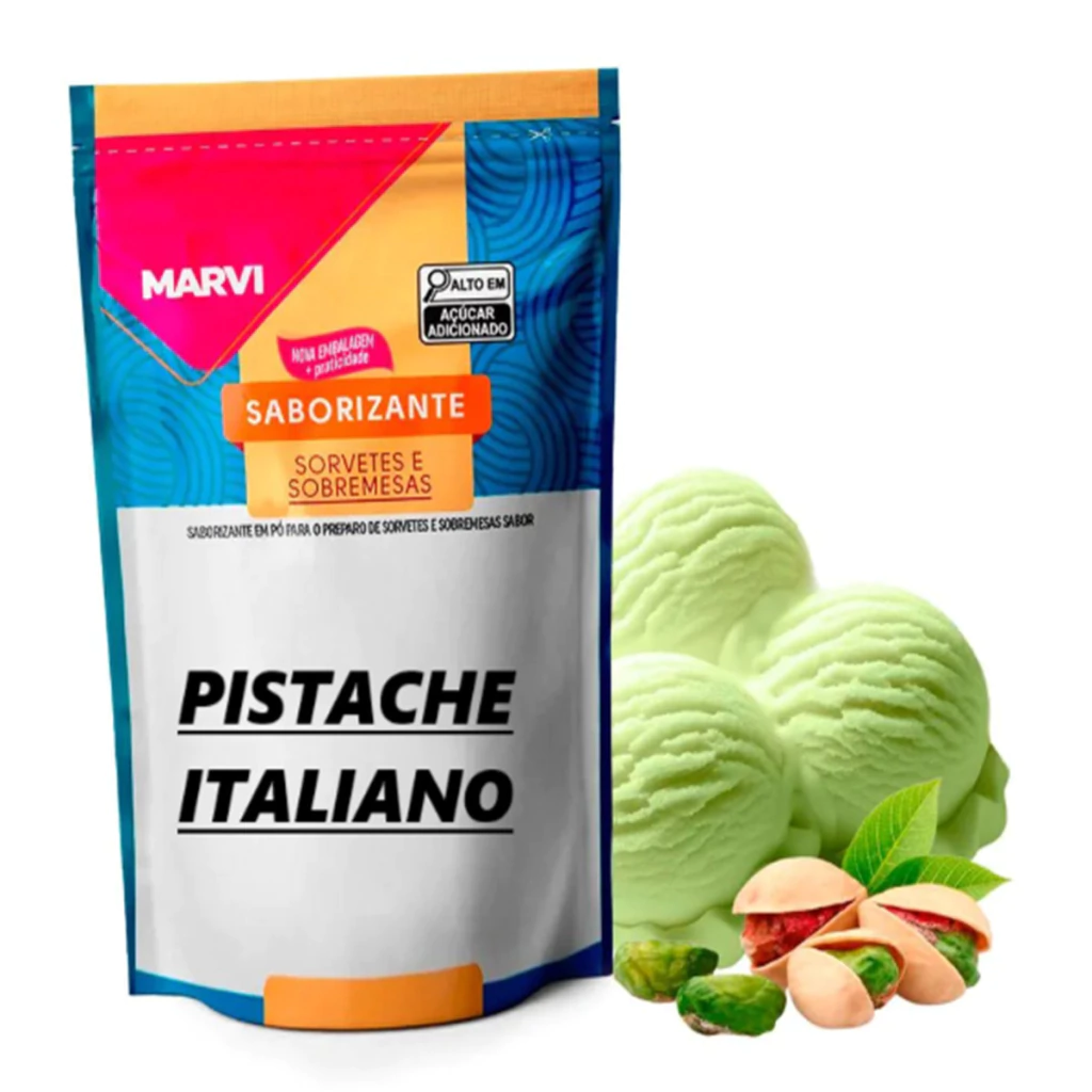BASE PARA SORVETES E GELADINHOIS  PISTACHE ITALIANO MARVI